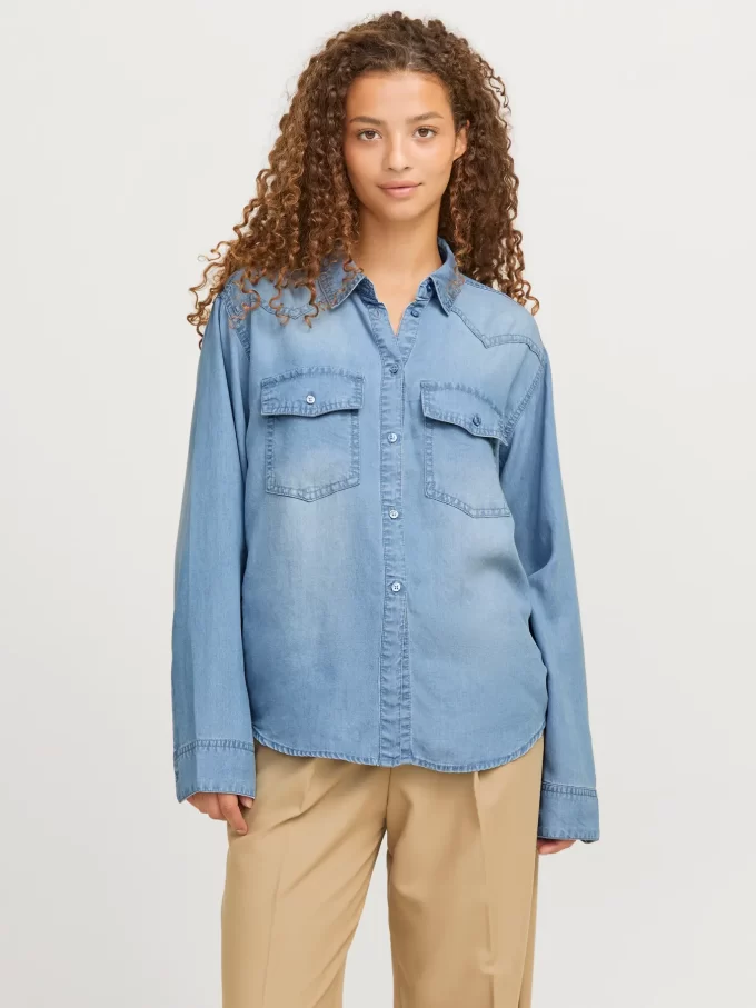 Jxcarly tencel shirt